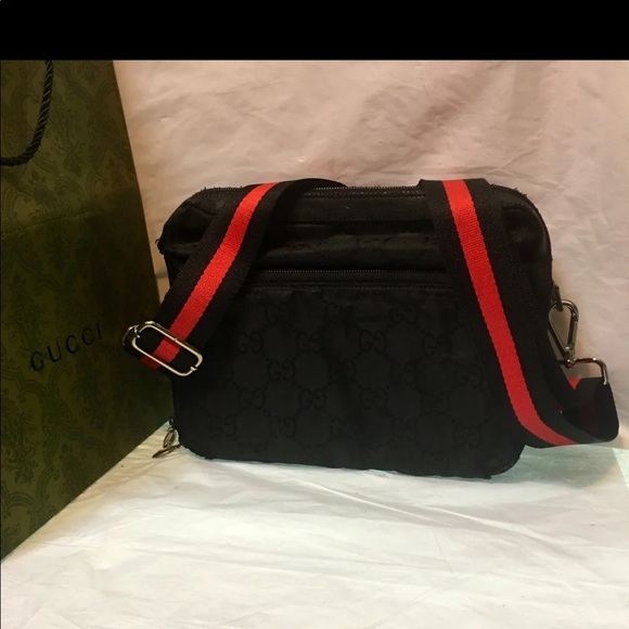Gucci Handbags - Authentic Gucci GG Canvas Shoulder Bag